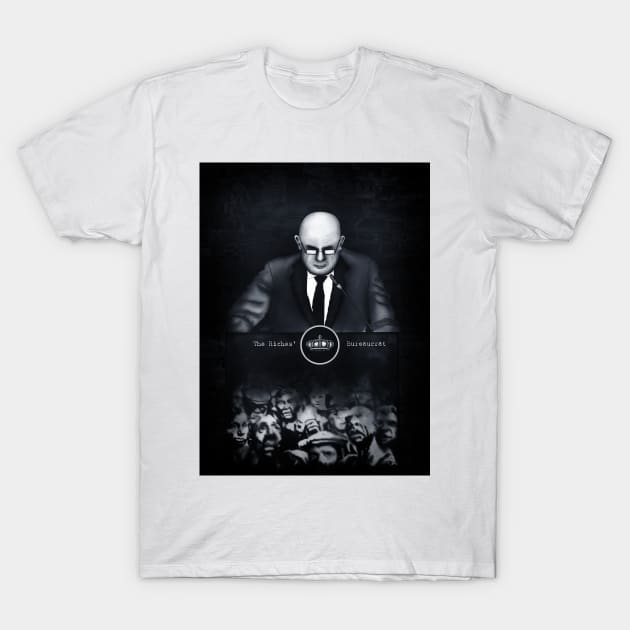 The Riches' Bureaucrat T-Shirt by Raimondi